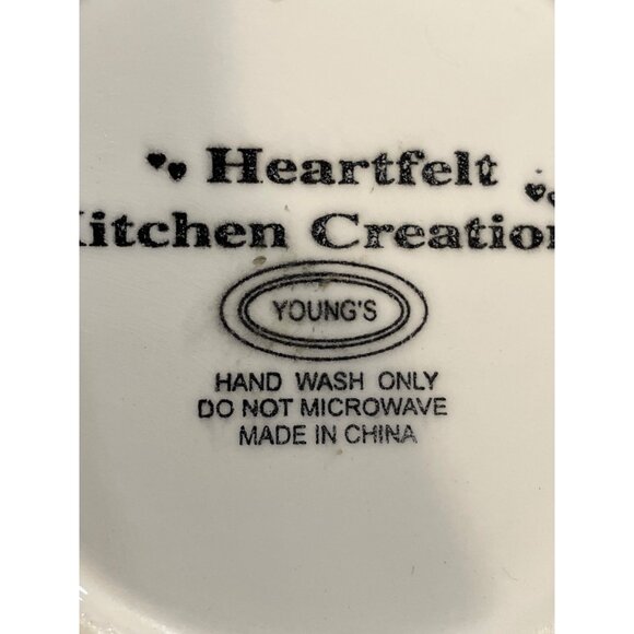 Youngs Heartfelt Kitchen Creations Teapot With Lid  Seaside Nautical Pattern - Picture 15 of 16